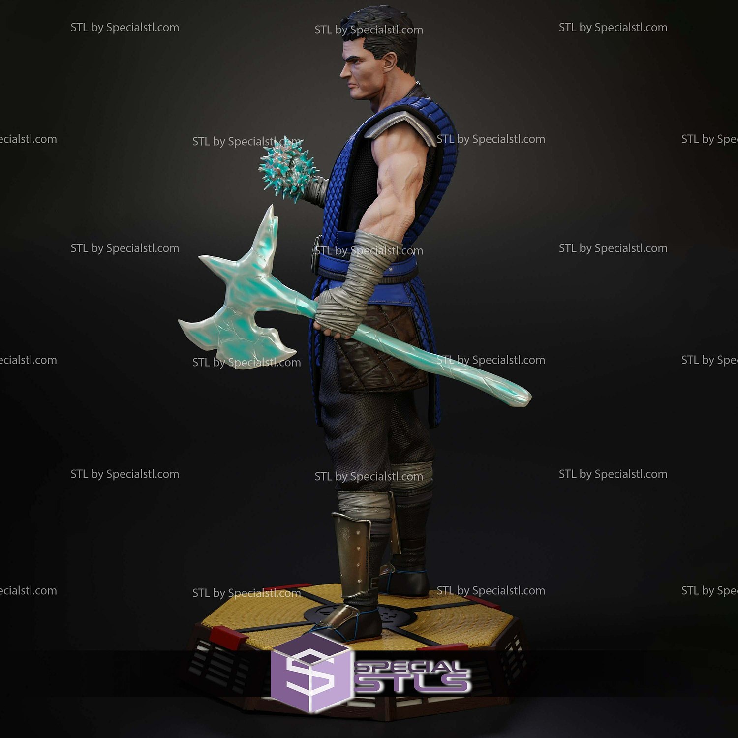 Sub Zero Kuai Liang 3D Printer Files STL Model — view 6