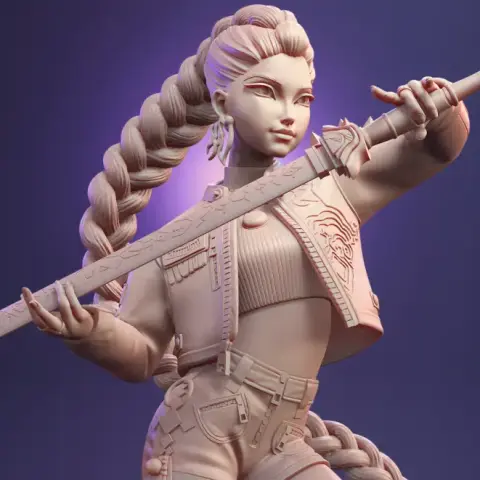 Rumi Demon Hunter 3D Printer Files | Assembly STL Model