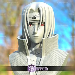 Itachi Uchiha Bust V3 3D Printing Models STL Model