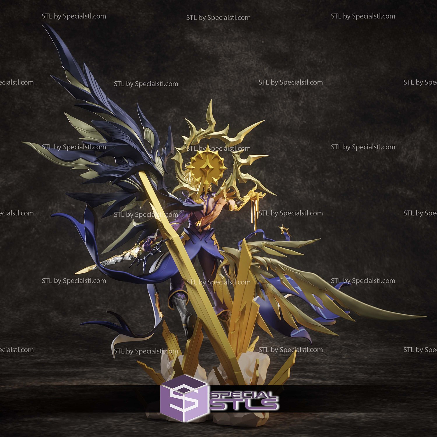 Phainon Honkai Star Rail 3D Printer Files STL Model — view 3