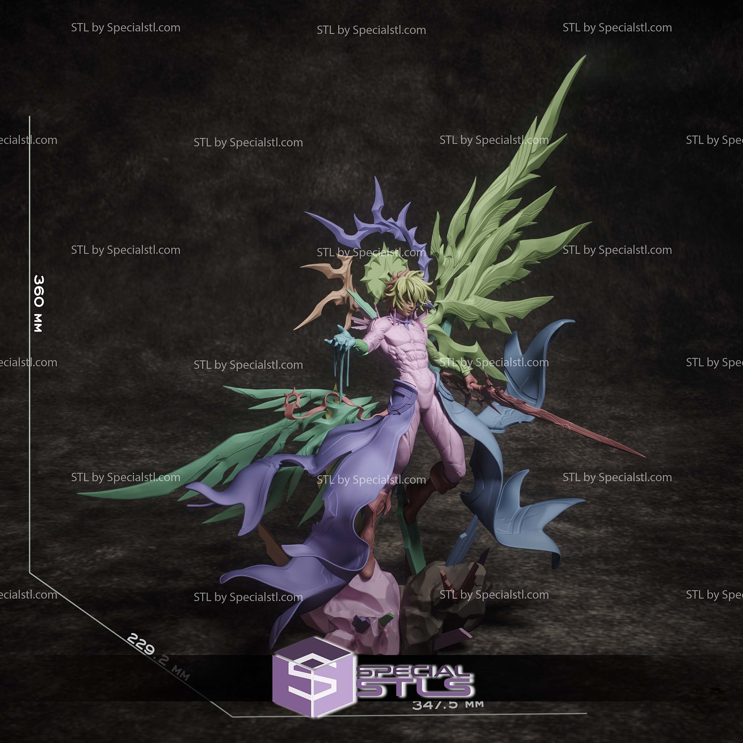 Phainon Honkai Star Rail 3D Printer Files STL Model — view 5