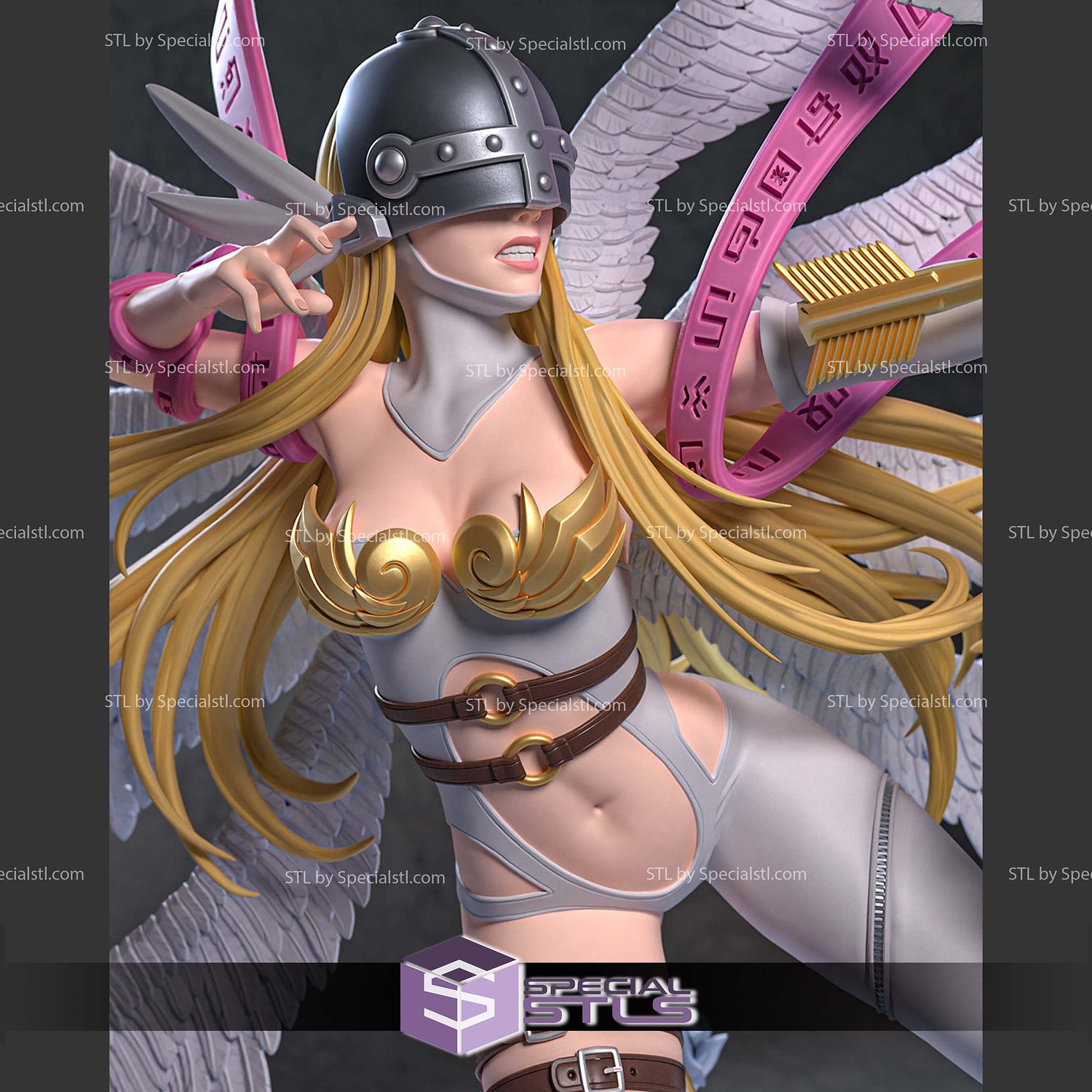 Angewomon Archer 3D Printer Files STL Model — view 2