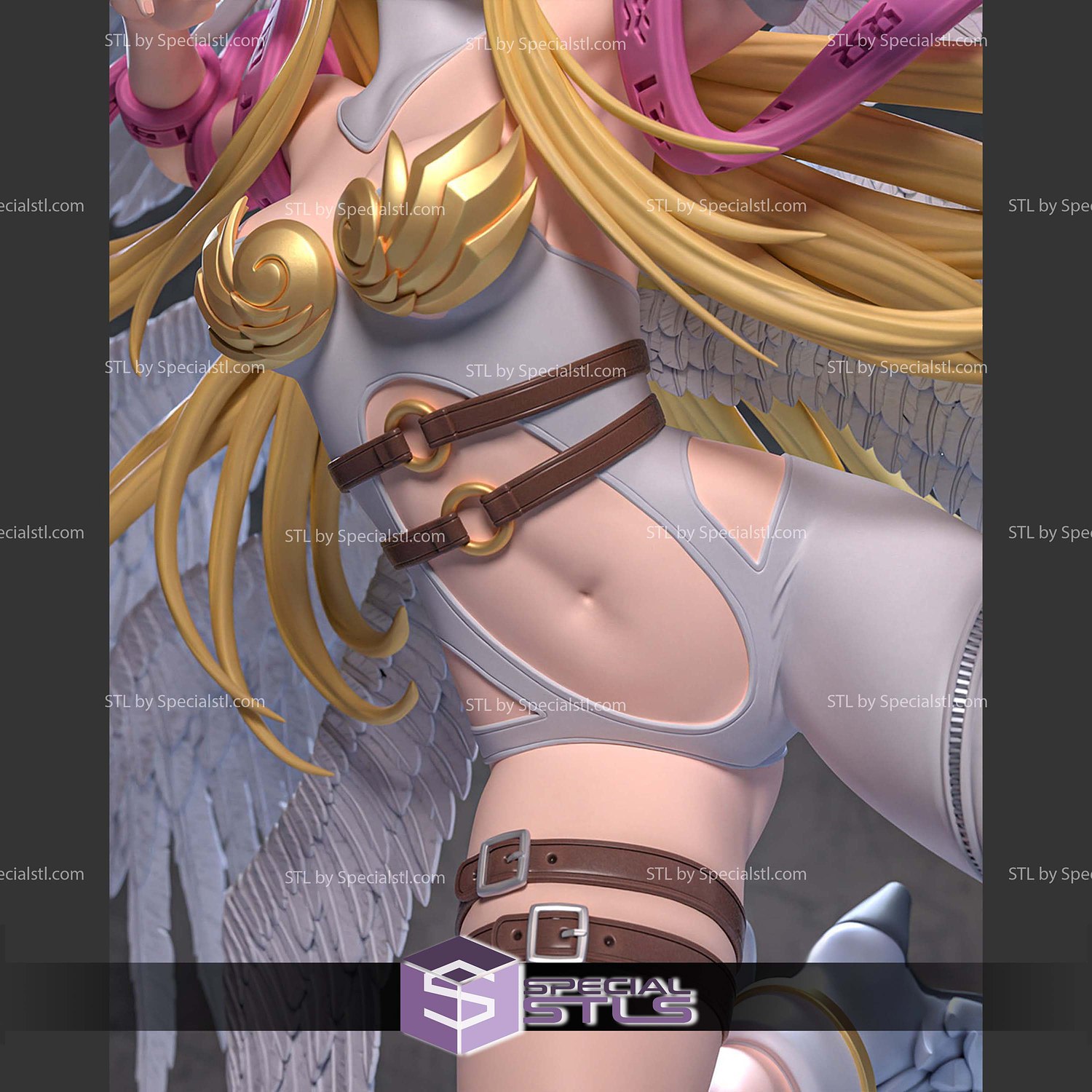 Angewomon Archer 3D Printer Files STL Model — view 3