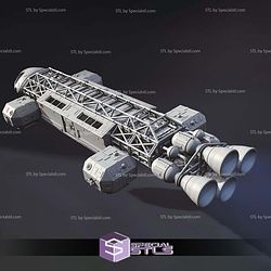 Eagle Transporter Moonbase Alpha the game 3D Printer Files STL Model