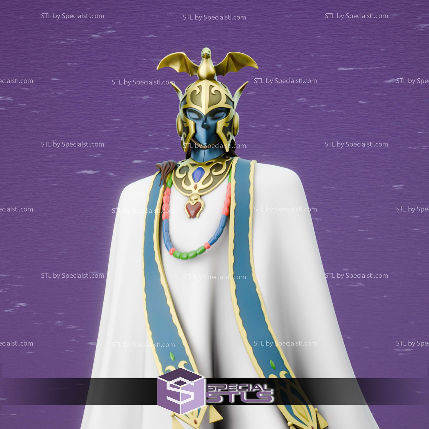 Sanctuary Pope Saint Seiya 3D Printer Files STL Model — view 2
