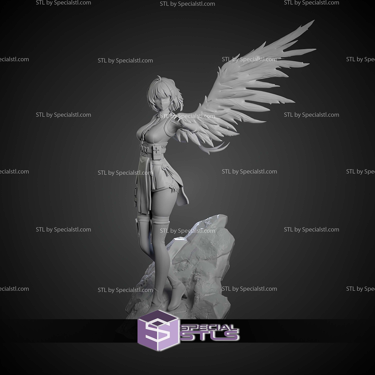 Female Rover Wuthering Waves 1 7 STL Files 3D Model — view 5