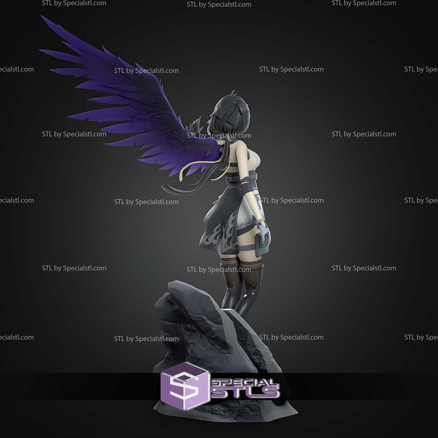 Female Rover Wuthering Waves 1 7 STL Files 3D Model — view 6