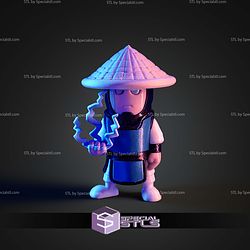 Mini Figure Collection Raiden 3D STL Model