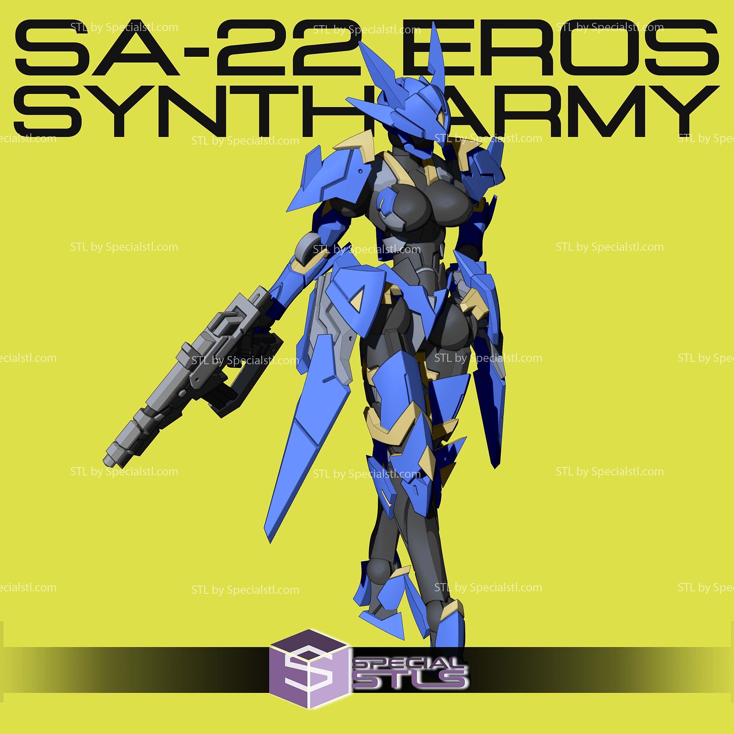 SA-22 Eros 3D Printer Files STL Model — view 3