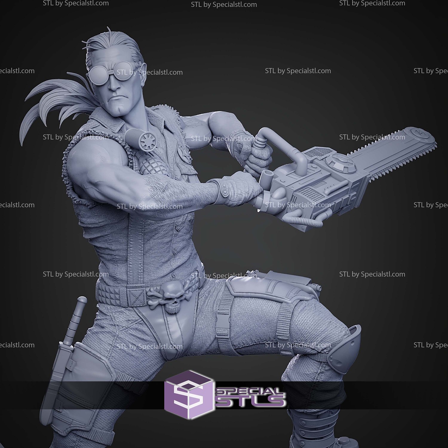 Buzzer Dreadnok 1 6 STL Files 3D Model — view 3