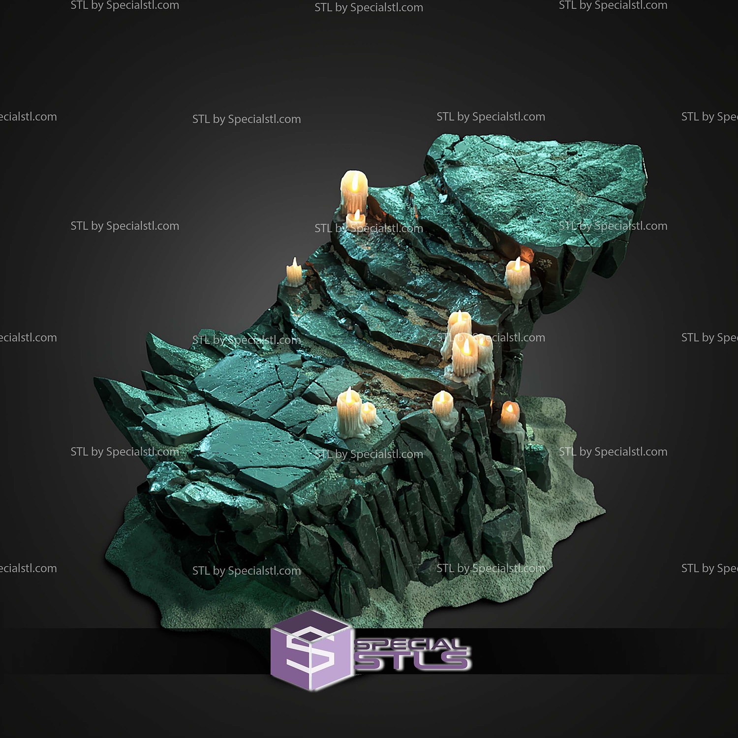 Death Darksiders II 386mm STL Files 3D Model — view 5