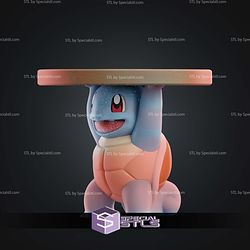 Life Size Table Squirtle Pokemon STL Files 3D Model
