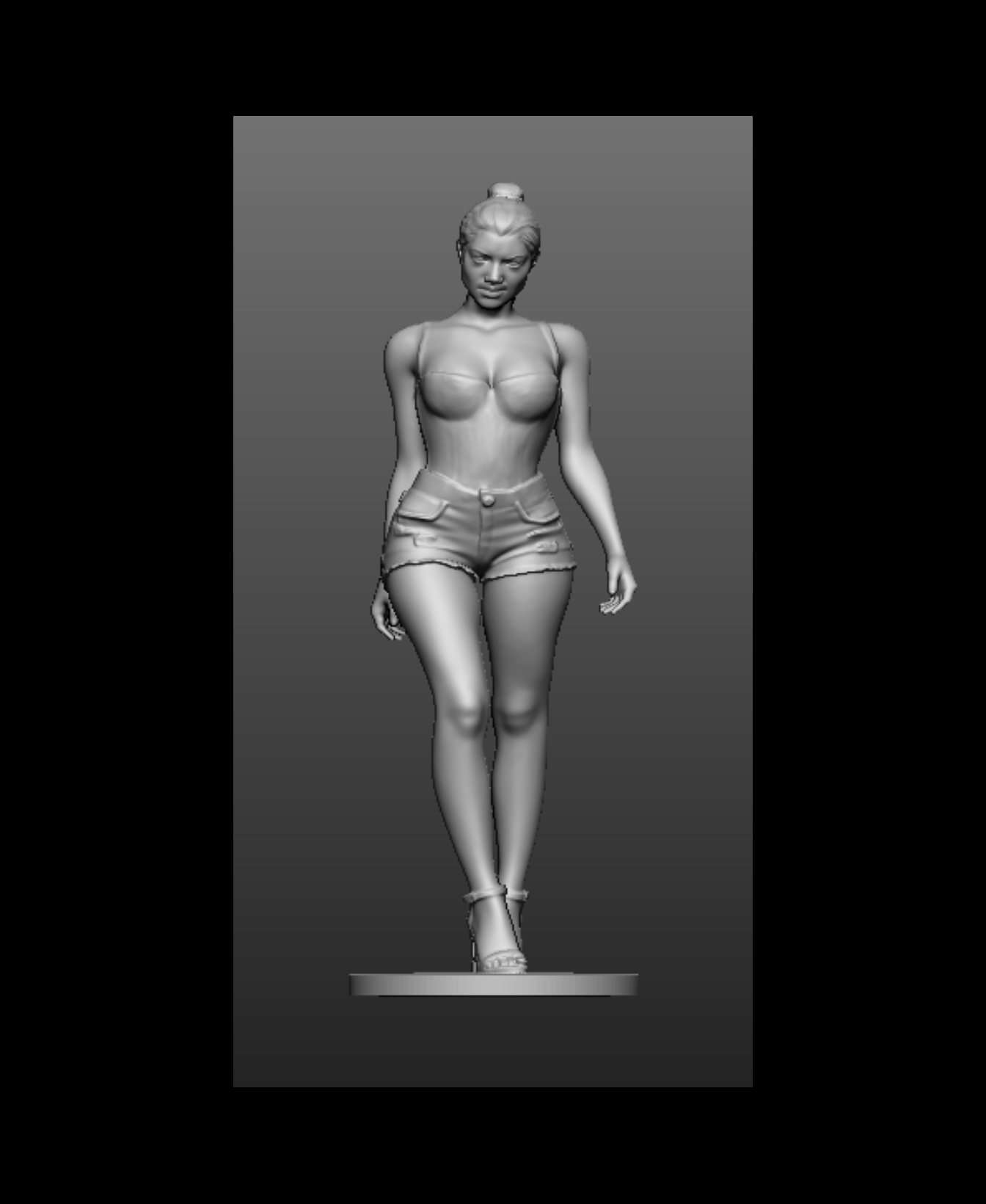 Lucia (GTA 6) 3D OBJ Model — view 2