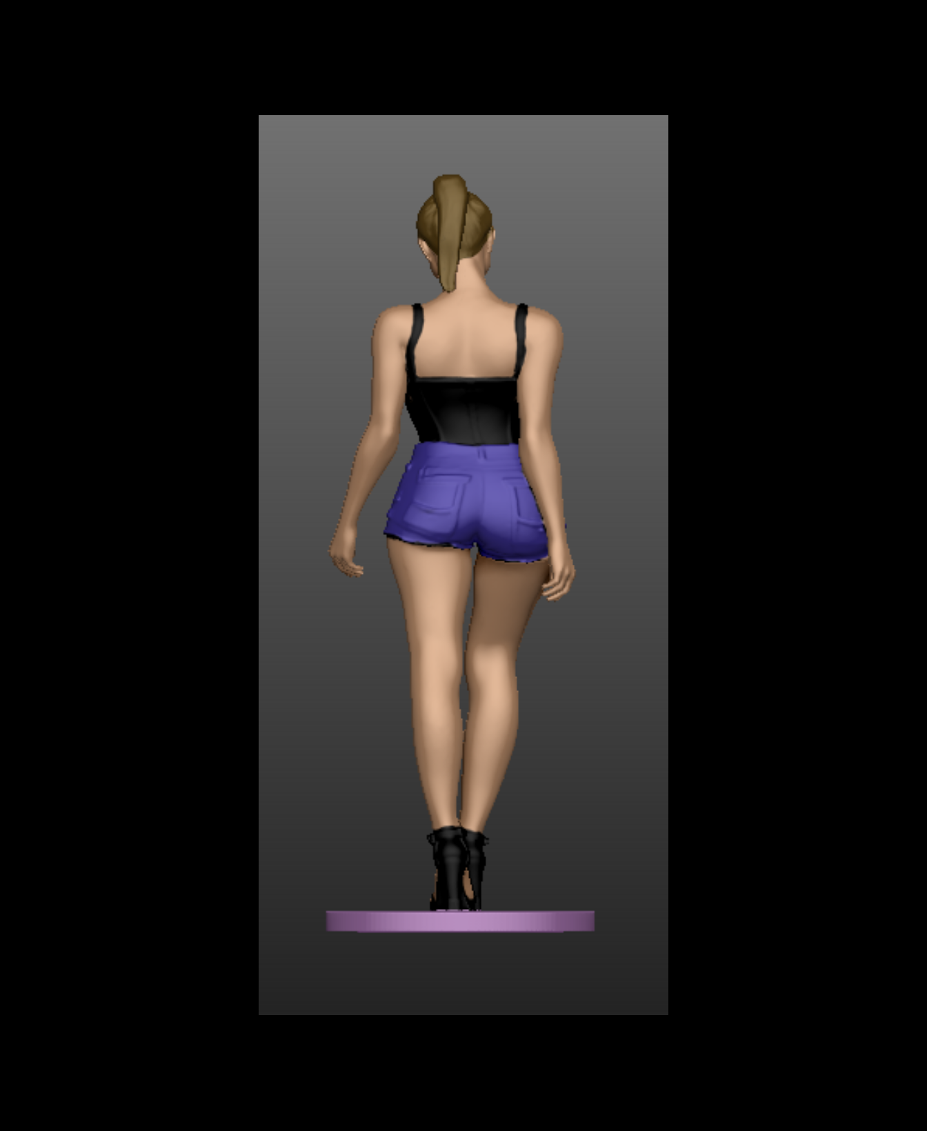 Lucia (GTA 6) 3D OBJ Model — view 6