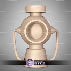 Power Battery Bust Green Lantern STL Files 3D Model