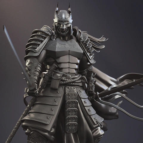 Batman Ninja 3D Printer Files | Assembly STL Model