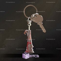 Zodd Berserk Sword Keychain STL Files 3D Model