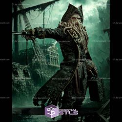 Davy Jones 3D Print Files STL Model