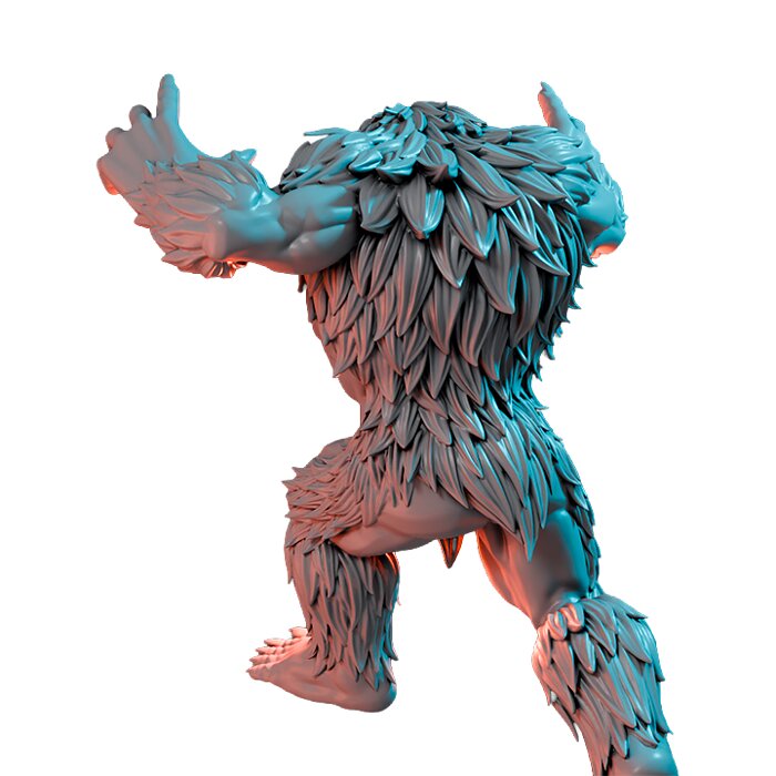 The Walking Rug IX - Collectible Hero Figurine 3D STL Model — view 2
