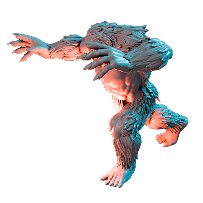 The Walking Rug IX - Collectible Hero Figurine 3D STL Model — view 5