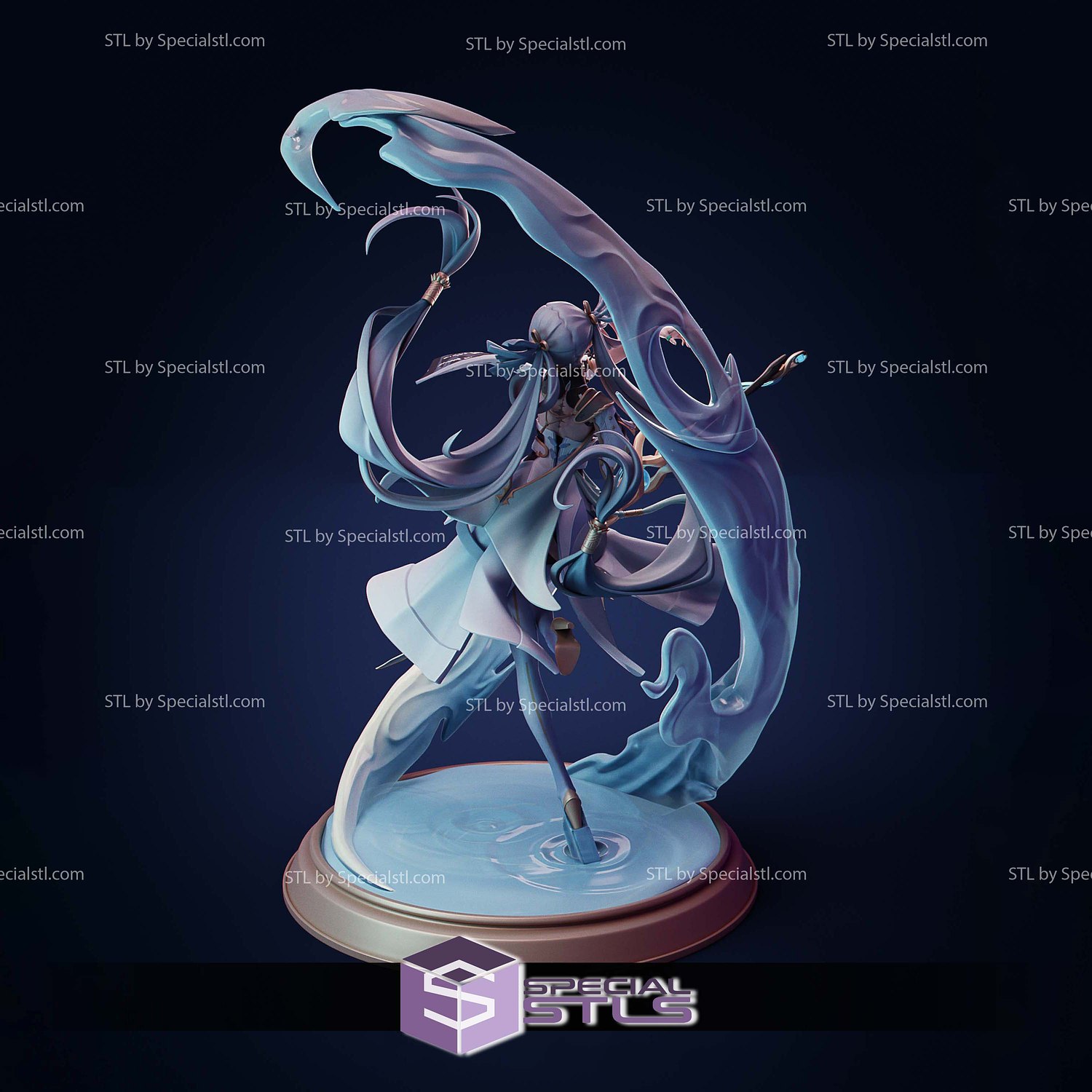 Jinhsi Wuthering Waves 3D Printing Models STL Model — view 4