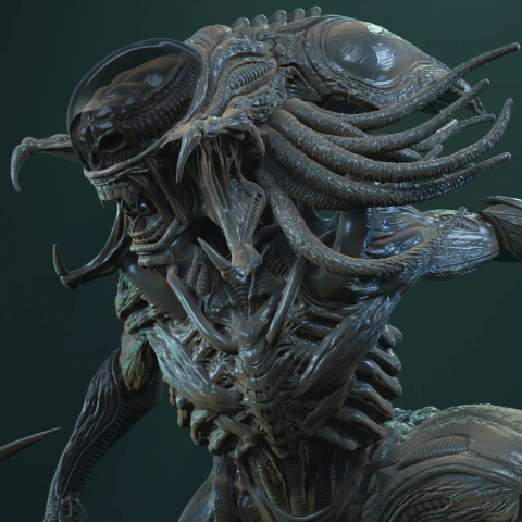 Predalien 3D Printer Files | Assembly STL Model