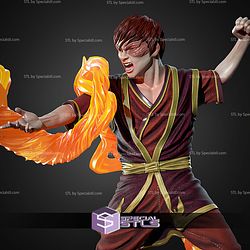 Zuko Avatar The Last Airbender 200mm STL Files 3D Model