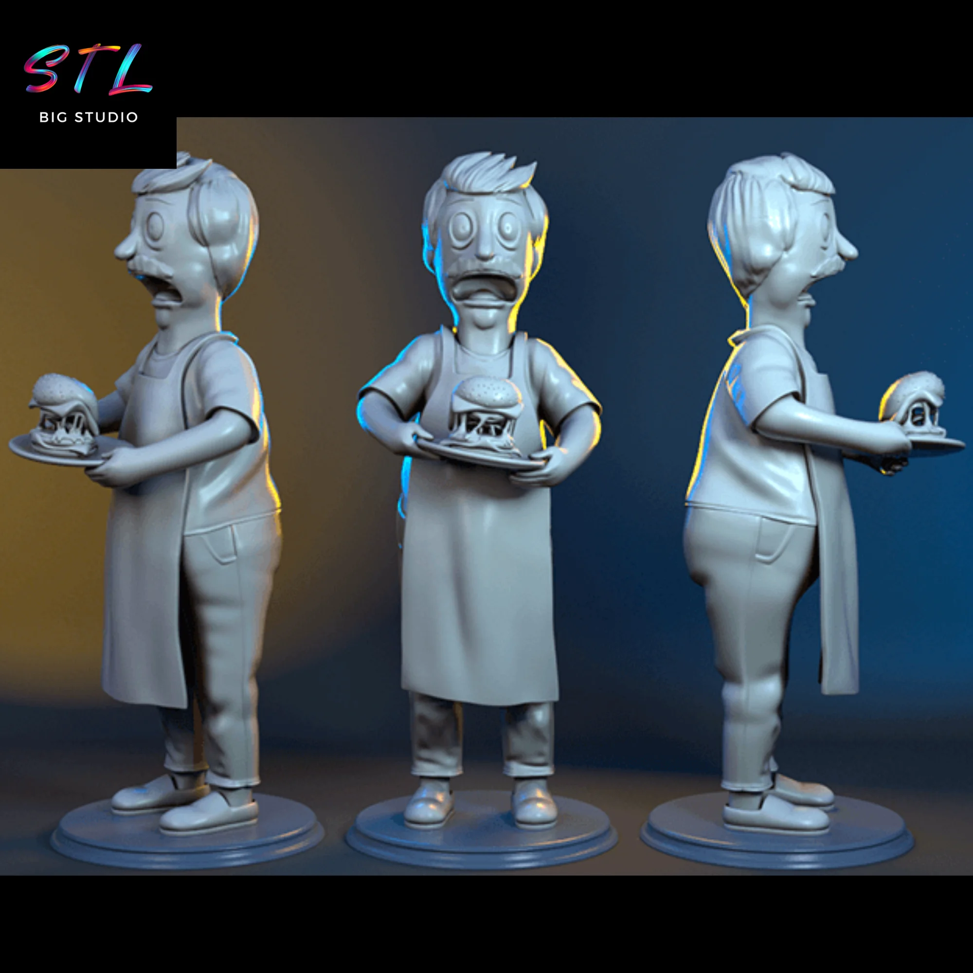 Woody Woodpecker STL | 3D Printable Figure | Classic Cartoon Model — view 4