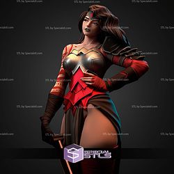 Absolute Wonder Woman 236mm STL Files 3D Model