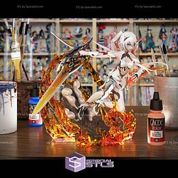 Herrscher of Flamescion Kiana Kaslana STL Files 3D Model