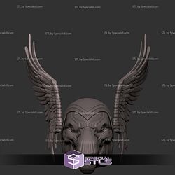 Cosplay STL Files Beta Ray Bill Helmet 3D Model
