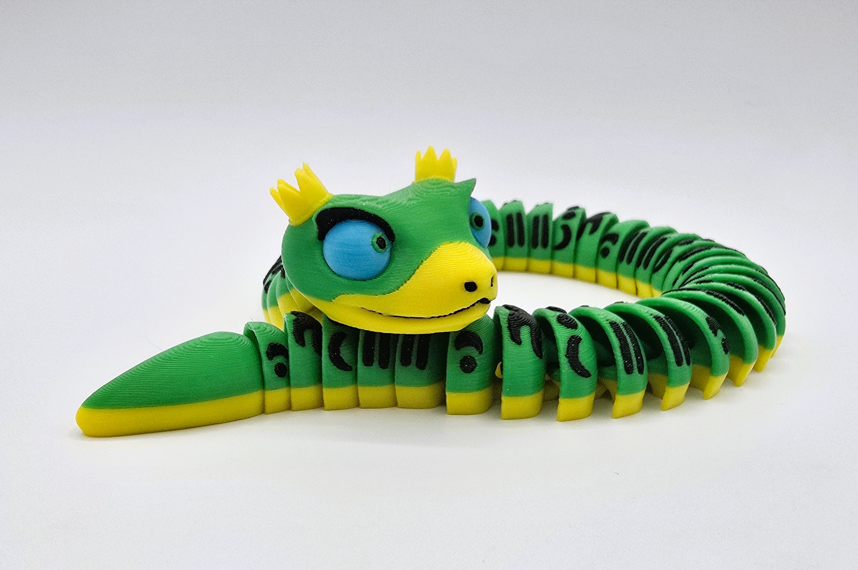 Viper Flexi - Kung Fu Panda 3D STL Model — view 2