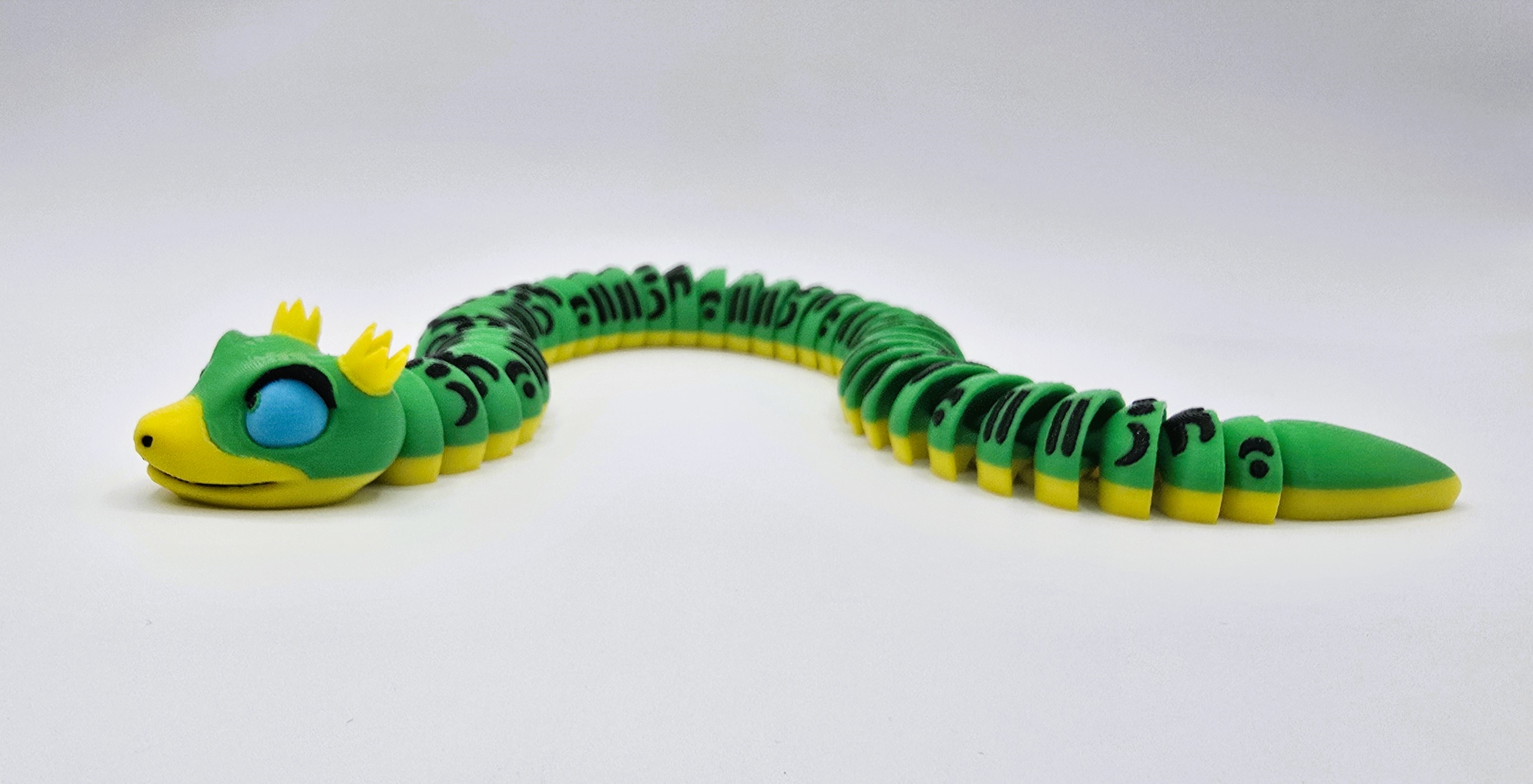 Viper Flexi - Kung Fu Panda 3D STL Model — view 3