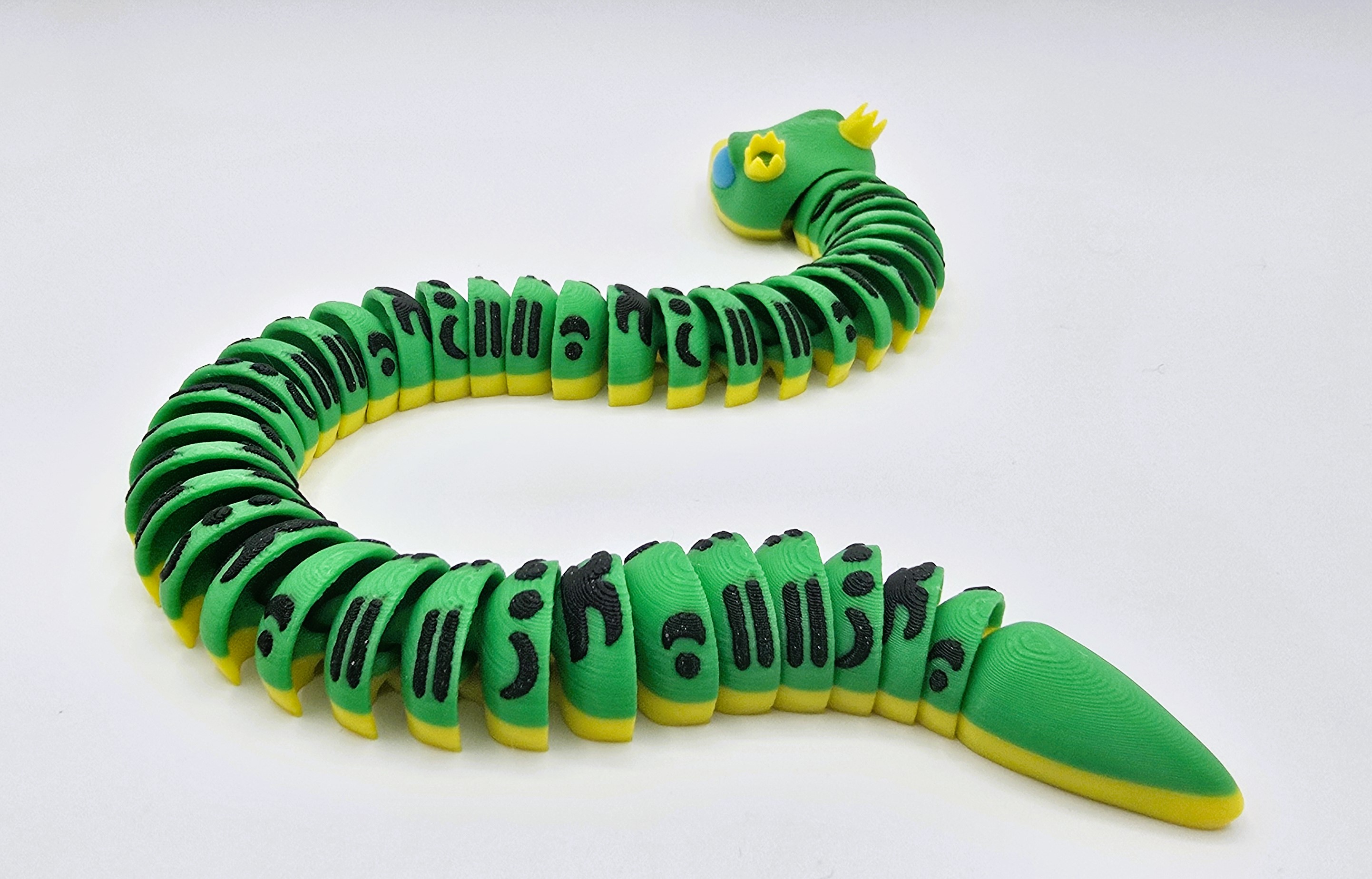 Viper Flexi - Kung Fu Panda 3D STL Model — view 5