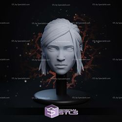 Custom Figure Head STL Collection - Ellie TLOU2 3D Model