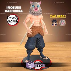 Inosuke Hashibira Standing 3D Printer Files STL Model