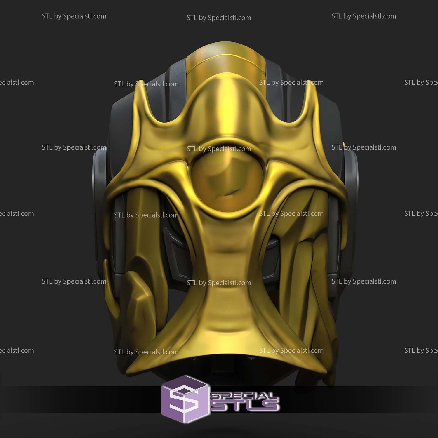 Cosplay STL Files Marvel Rivals Iron Man Extremebiote Helmet 3D Model — view 4