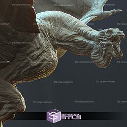 Vhagar Dragon Game of Throne 3D Printer Files STL Model
