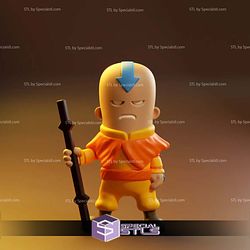 Mini Figure Collection - Avatar Aang 3D STL Model