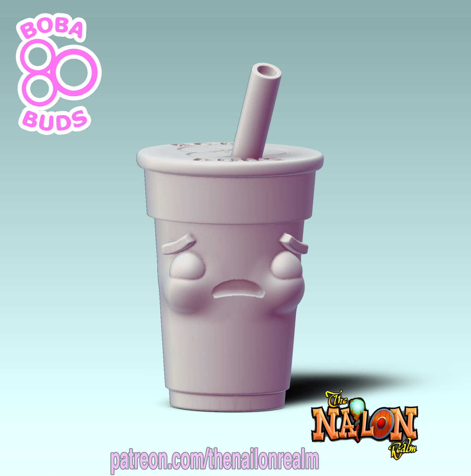 BobaBud Matchi 3D STL Model