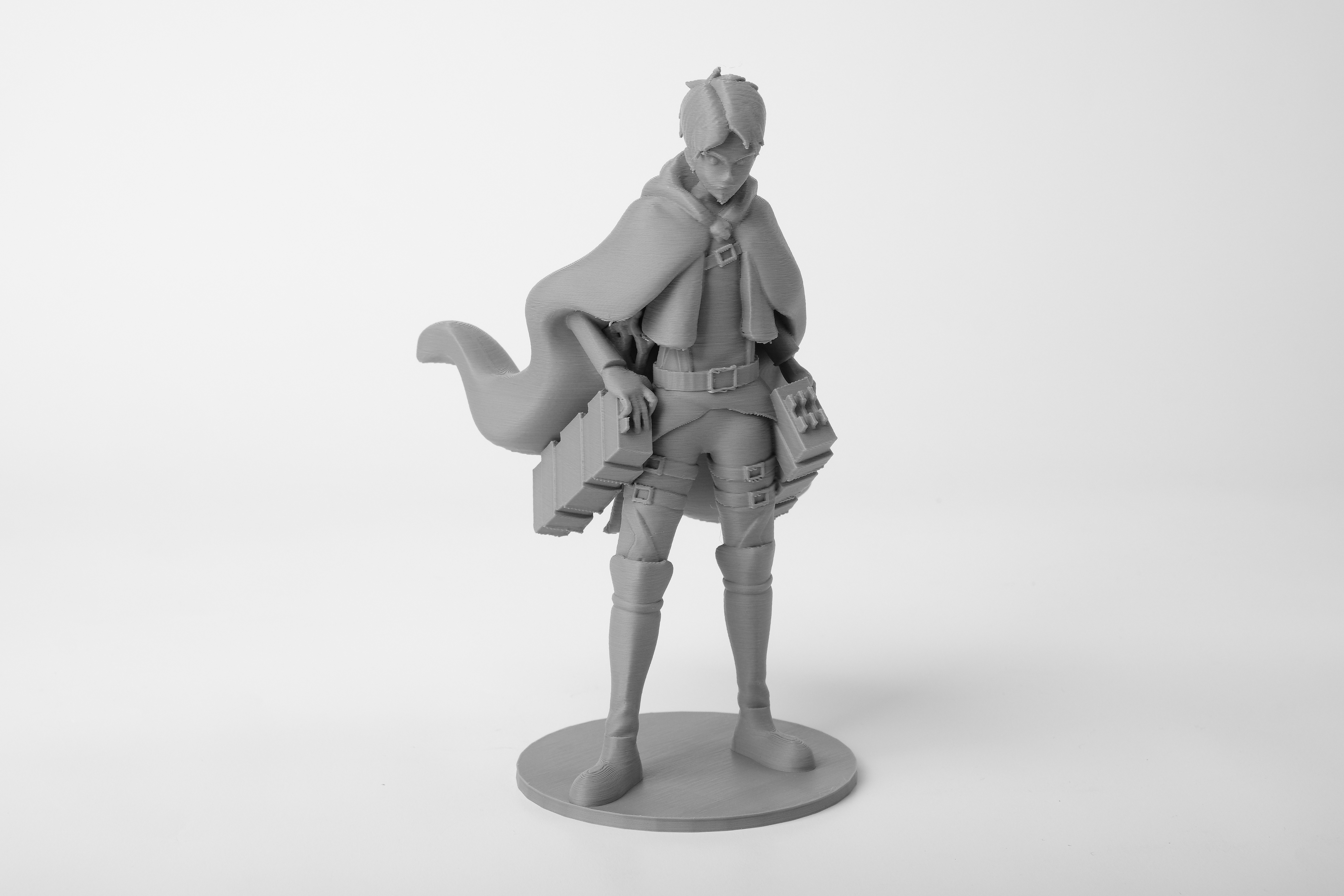 Attack on Titan Eren Yeager Collectible Figurine 3D 3MF Model