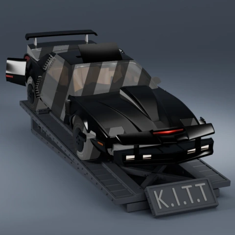 KITT Kit: Super Pursuit Mode 3D Printer Files | Assembly STL Model