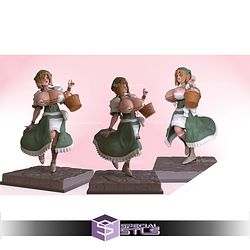 Peasant Waifu 3D Printer Files STL Model