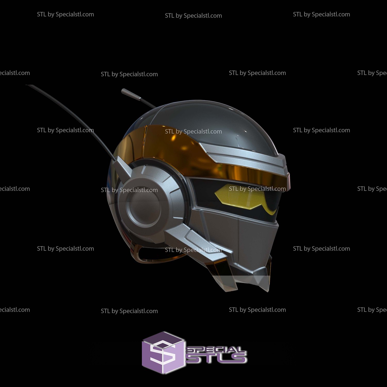 Cosplay STL Files Great Saiyaman 3 Dragon Ball 3D Model — view 2