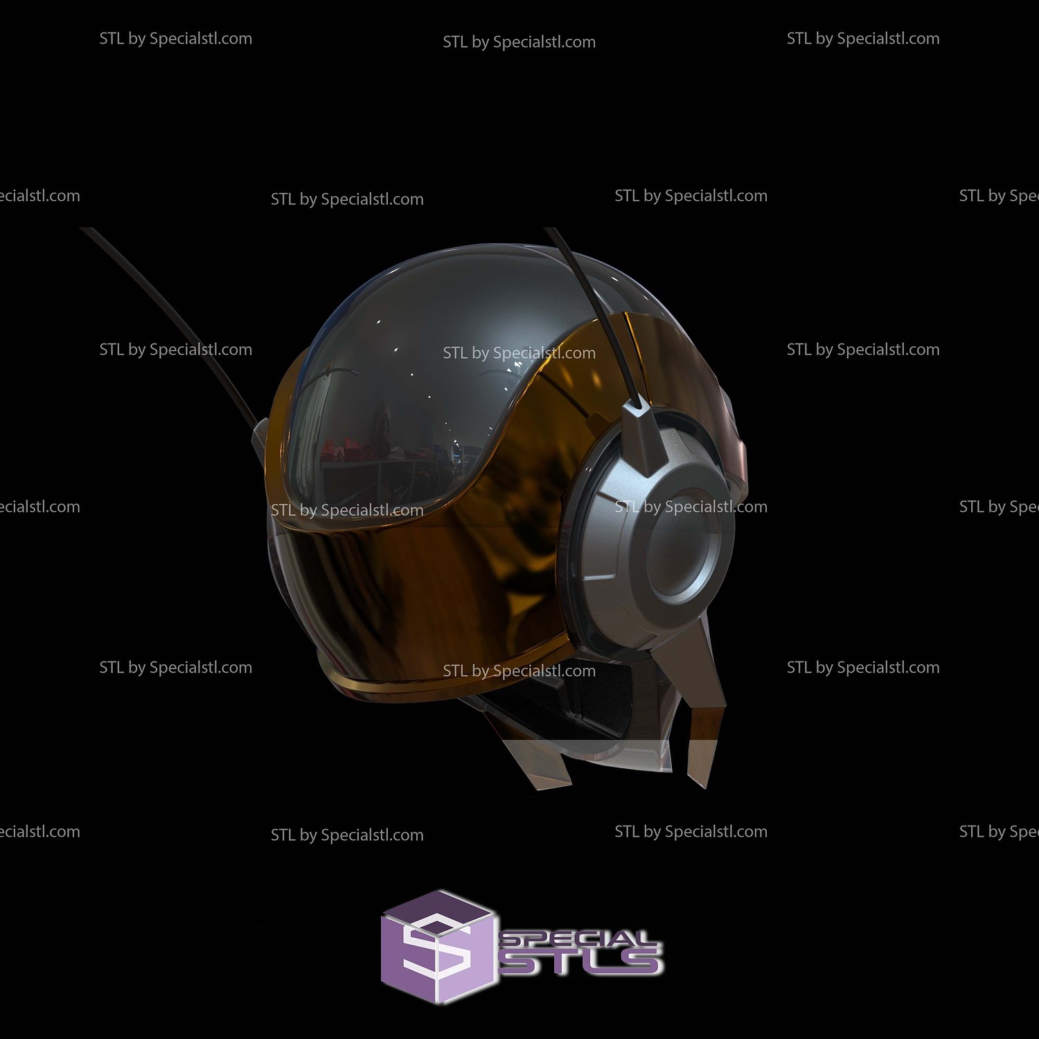 Cosplay STL Files Great Saiyaman 3 Dragon Ball 3D Model — view 3