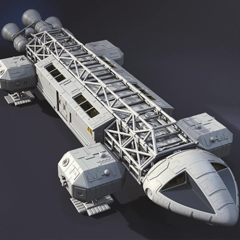 Eagle Transporter 3D Printing Model | Assembly + Active STL Model
