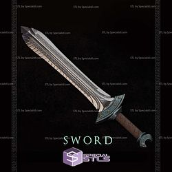 Spartan Sword 3D Printer Files STL Model