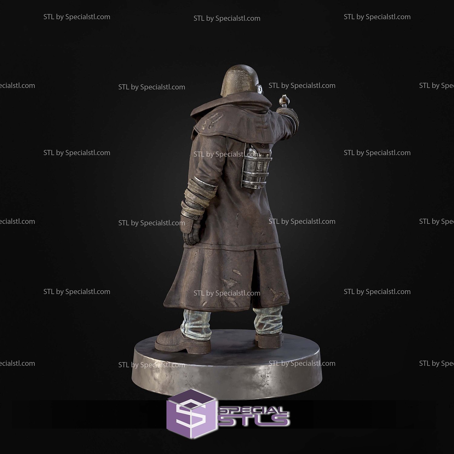 NCR Rangers 1-48 STL Files 3D Model — view 4