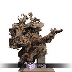 Carter Slade Caretaker Ghost Rider Bust STL Files 3D Model