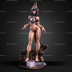 Nephira Pharaoh Summoner Sexy STL Files 3D Model